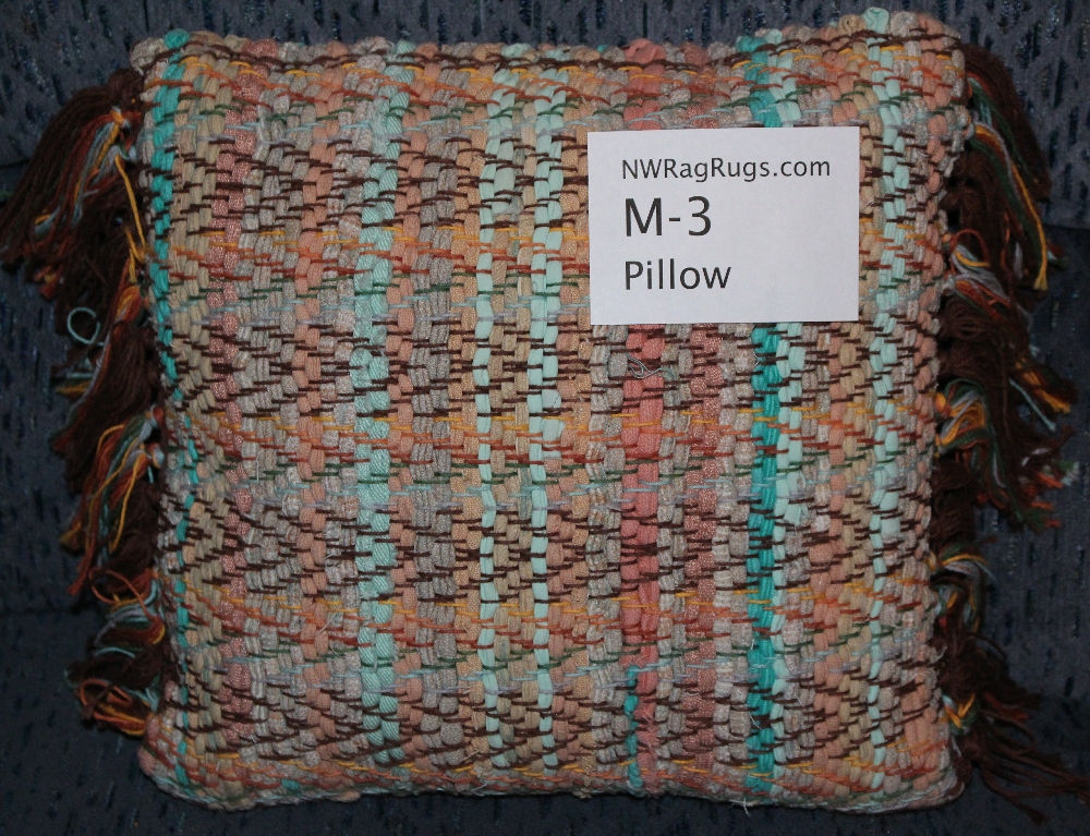 Misc #M-3 Pillow. Main colors: Multi