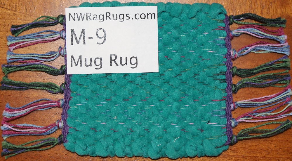 Close-up of Misc #M-9 Mug Rug Set