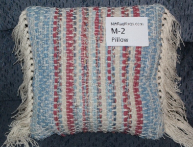 Misc #M-2. Pillow. Main colors: Red, White & Blue