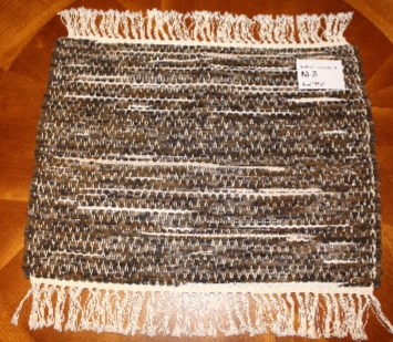 Misc #M-6. Table Runner. Main colors: Brown